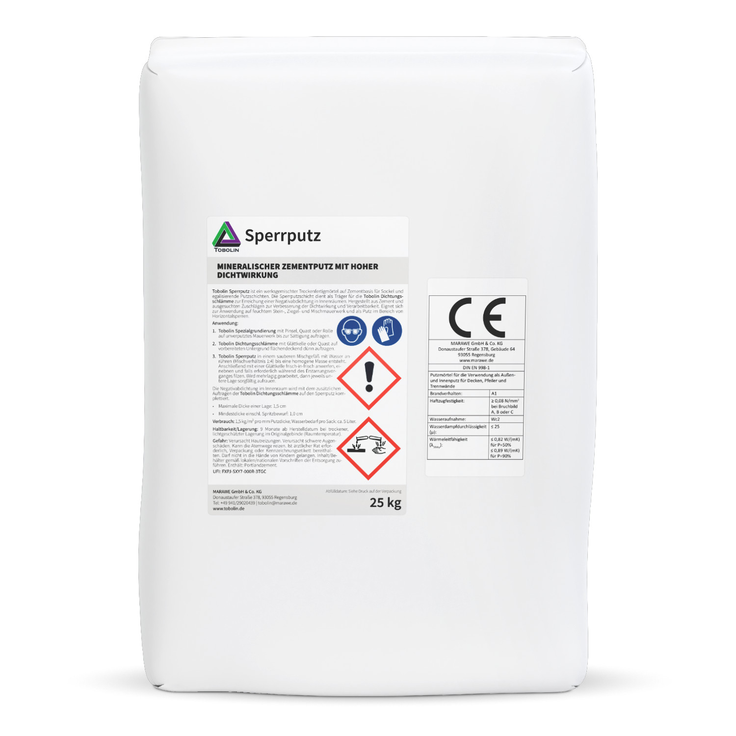 TOBOLIN Sperrputz 25 kg