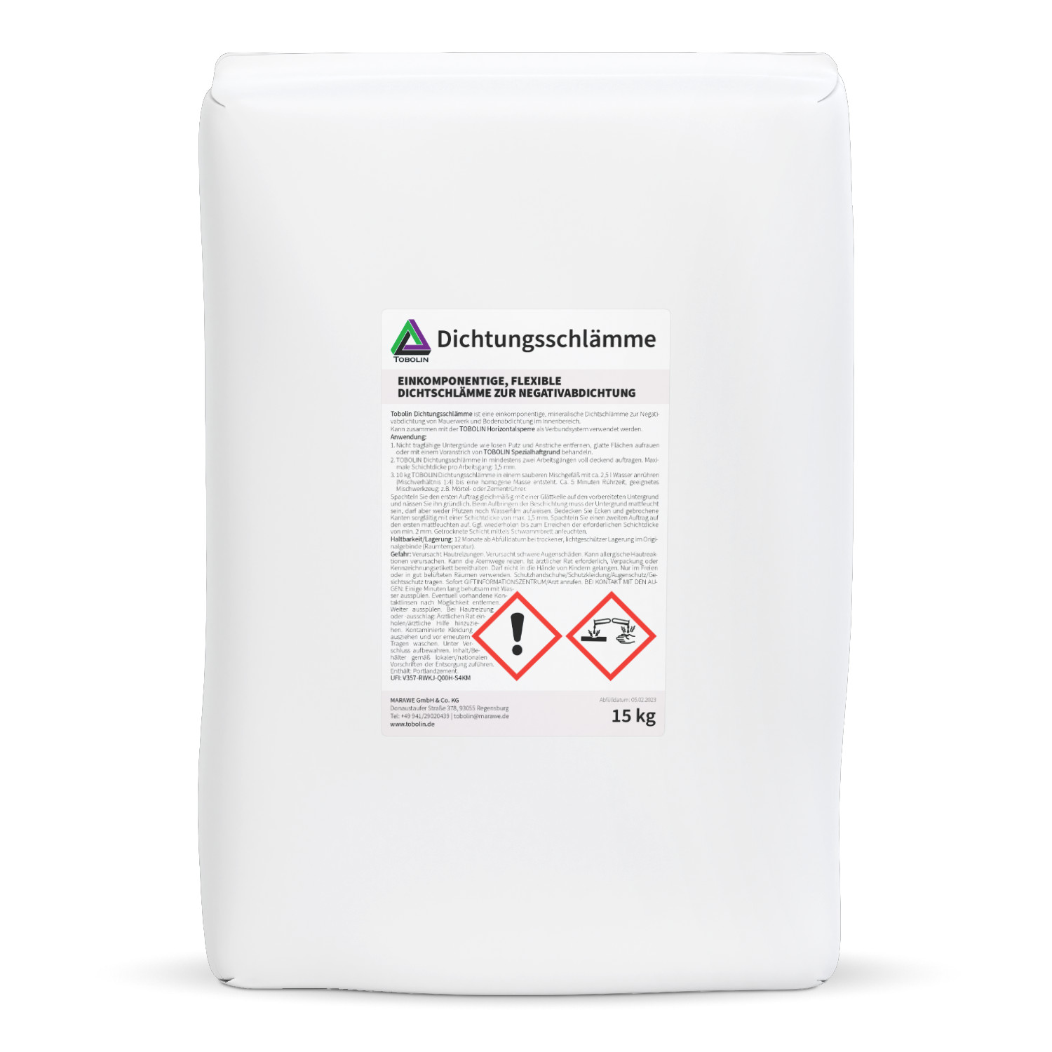 TOBOLIN Dichtungsschlämme 15 kg